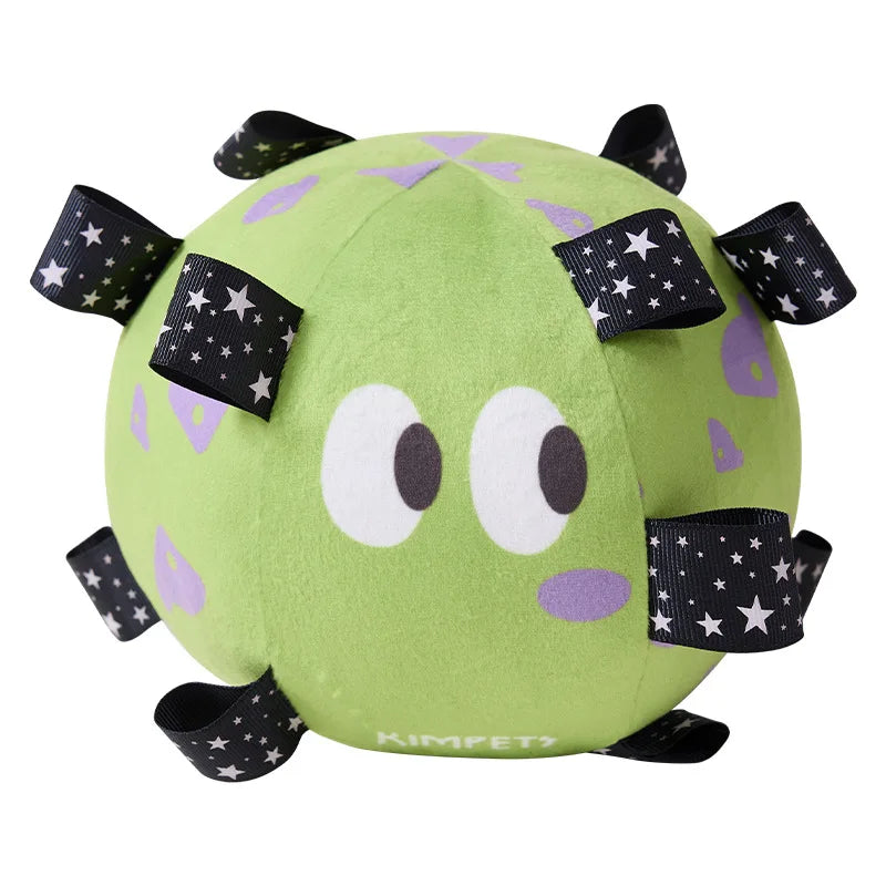 Dog Football Toy – Training & Play Ball with Built-In Bell for Puppies and Small Dogs